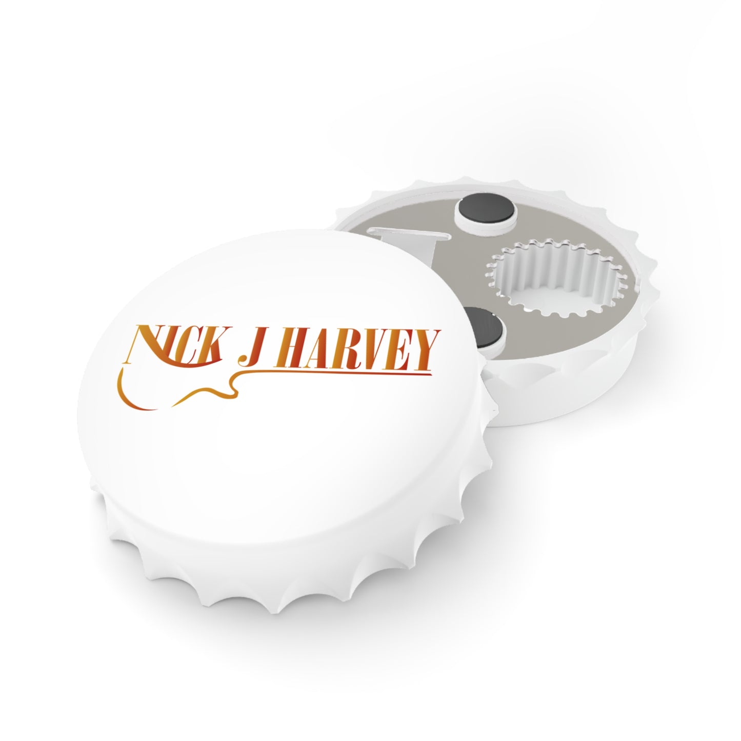 Bottle Opener - Nick J Harvey Logo
