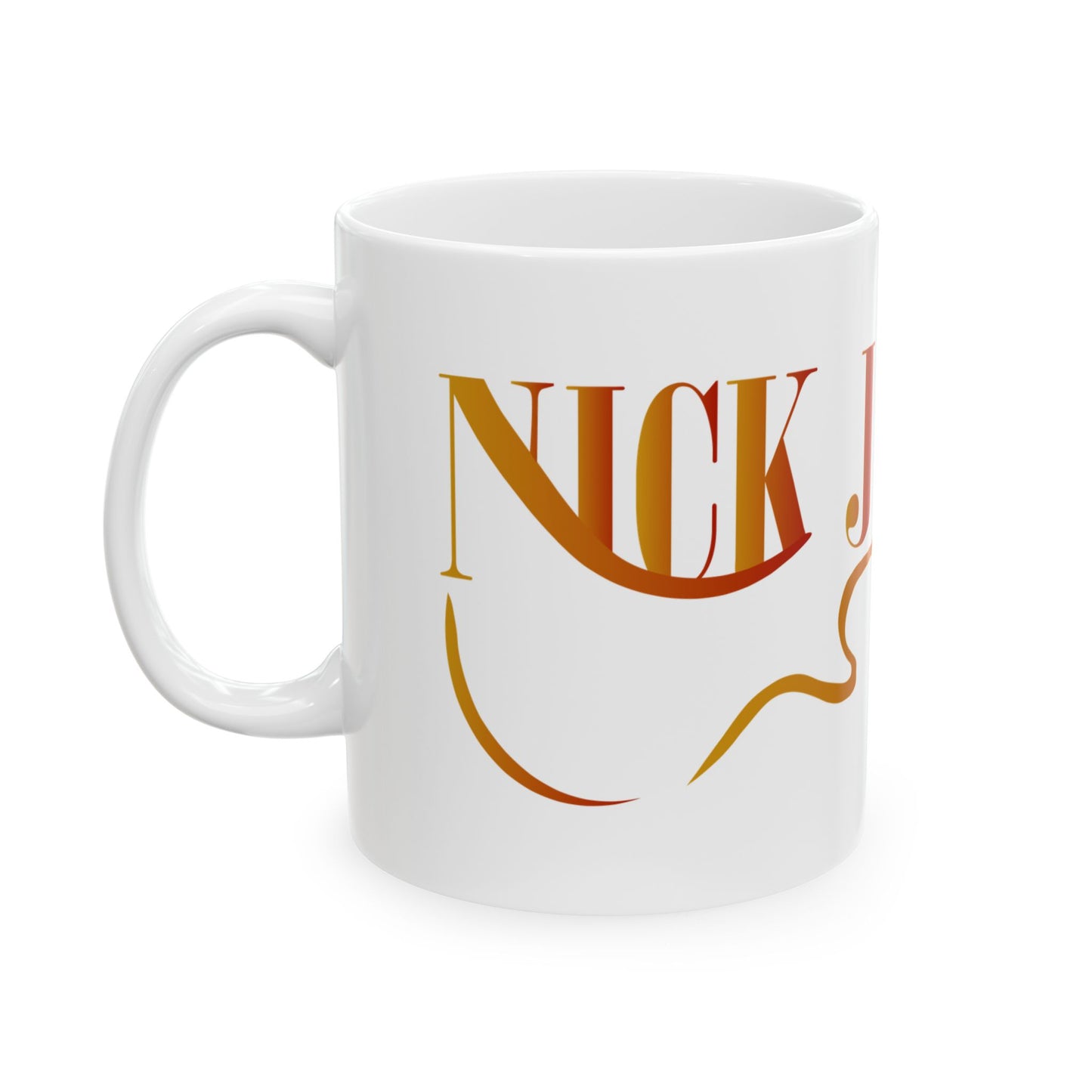 Nick J Harvey Logo Ceramic Mug