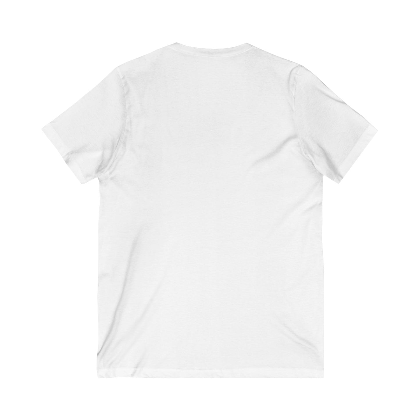 Unisex Jersey Short Sleeve V-Neck Tee - Nick J Harvey Logo