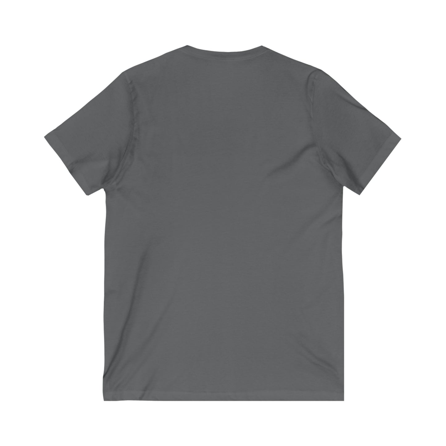 Unisex Jersey Short Sleeve V-Neck Tee - Nick J Harvey Logo