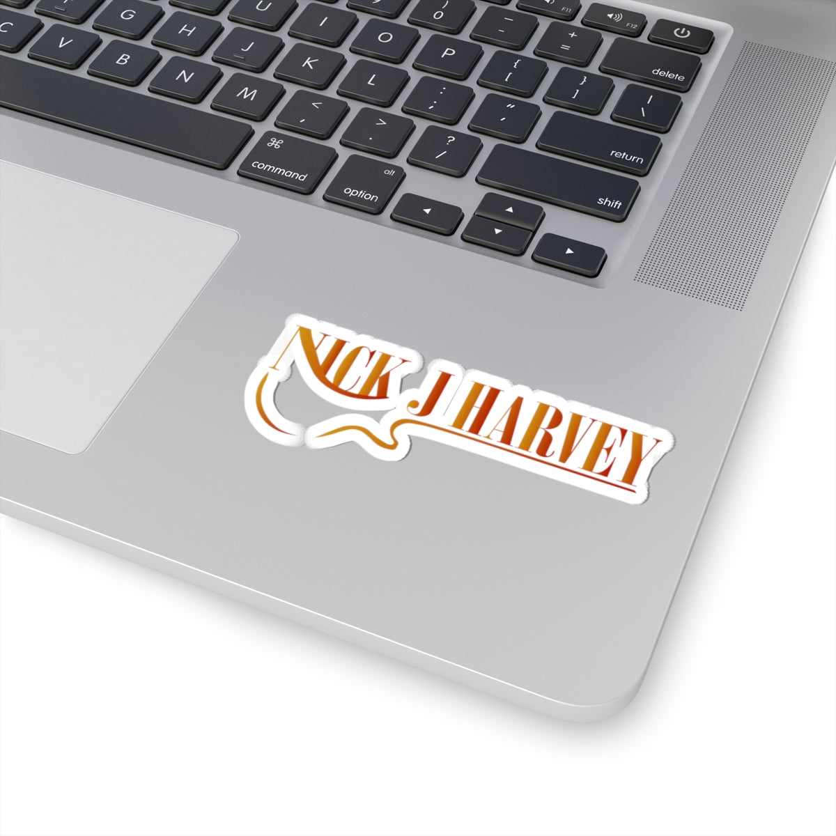 "Nick J Harvey" Logo Stickers