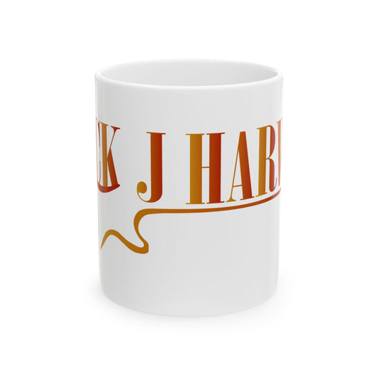 Nick J Harvey Logo Ceramic Mug